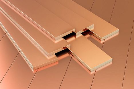 Полоса бронзовая 3x300x1500 мм БрАМц9-2 ГОСТ 1595-90 твердая