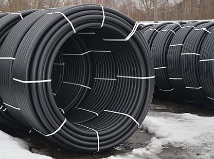 Труба ПНД обсадная D110 (6,3) Т-П L = 4 м синяя